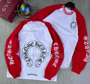 Chrome Hearts White Long-Sleeve Tee
