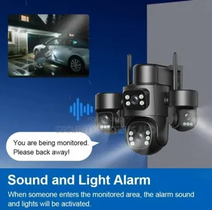 4 Lens Solar Powered Camera-Supports 4g Network - Aov - Hi Easy App