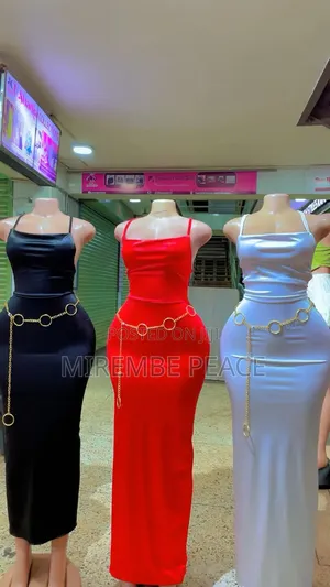 Back Show Body Fitting Dresses