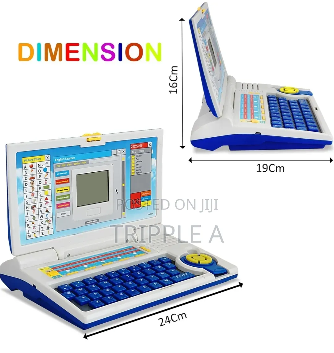 Portable Kids Educational Laptop Toy