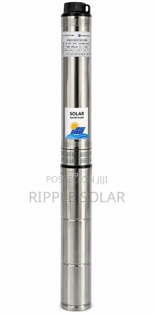 1100w Solar Borehole Water Pump 125m Head 4000l/H 110v