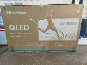 65 Hisense Qled Smart Uhd Digital Flat Screen Flameless.