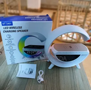 G-Shap Bluetooth Wireless Charging Speaker WTH Integrated Led Lighting