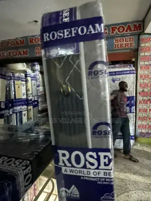6by6 12inches Spring Mattress of Rosefoam