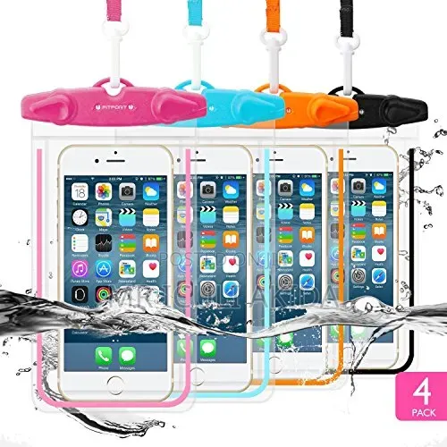 Waterproof Phone Pouch With Matching Neck Strap
