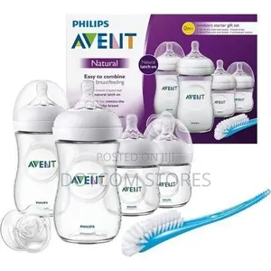 Phillips Avent Natural Baby Bottle Starter Set for Newborns
