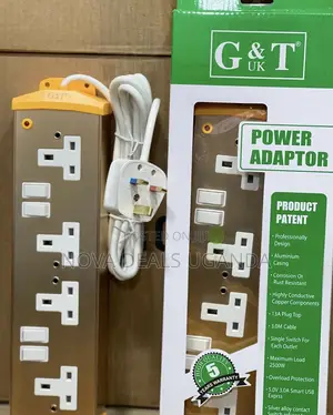 Uk G T 4way Power Adapter- High Quality Extension