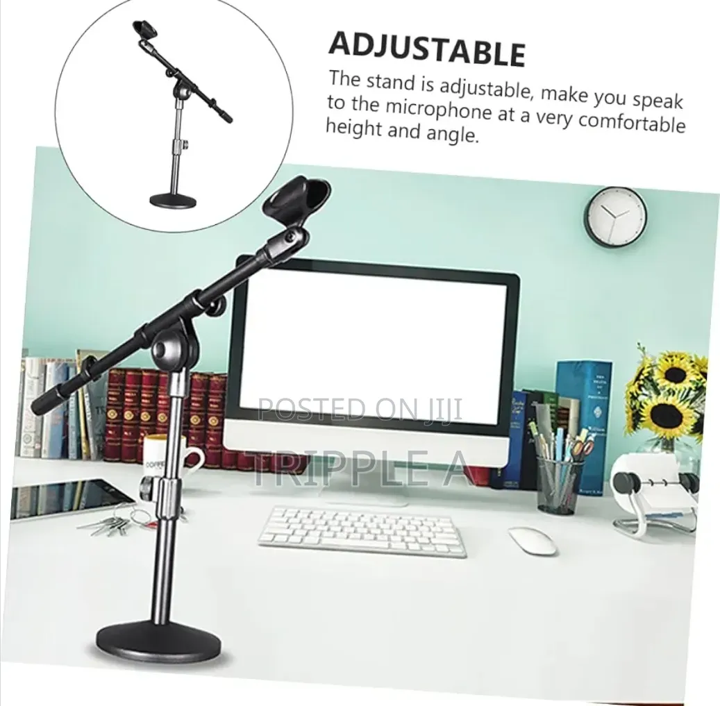 Adjustable Table Microphone Holder