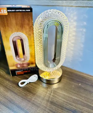 Table Lamp With 3 Lighting Colors