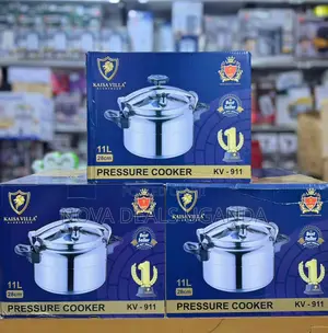 15 Litres Kaisa Villa Pressure Cooker-Stainless Steel