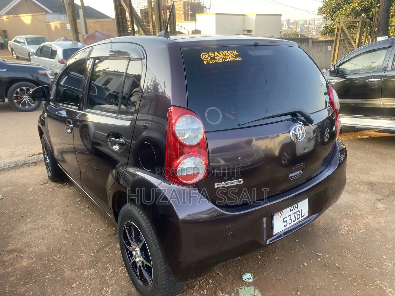 Toyota Passo 2014 Maroon