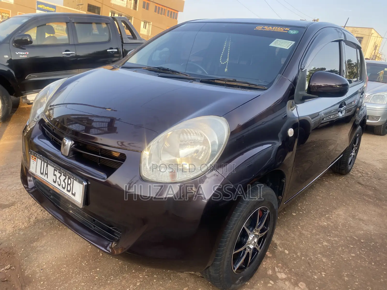 Toyota Passo 2014 Maroon