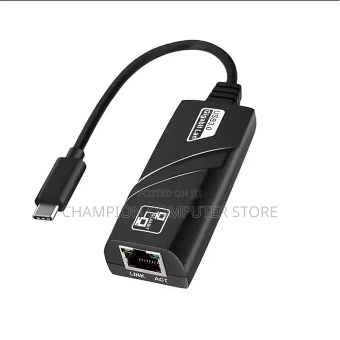 Usb-C to Rj45 Gigabit Ethernet Adapter – Usb 3.0 Rtl8153 Network Card