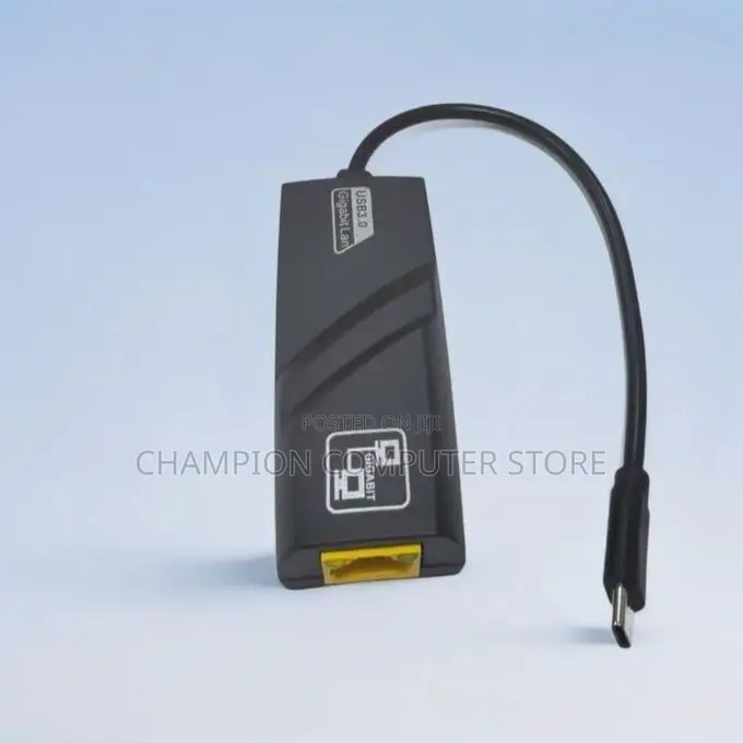 Usb-C to Rj45 Gigabit Ethernet Adapter – Usb 3.0 Rtl8153 Network Card