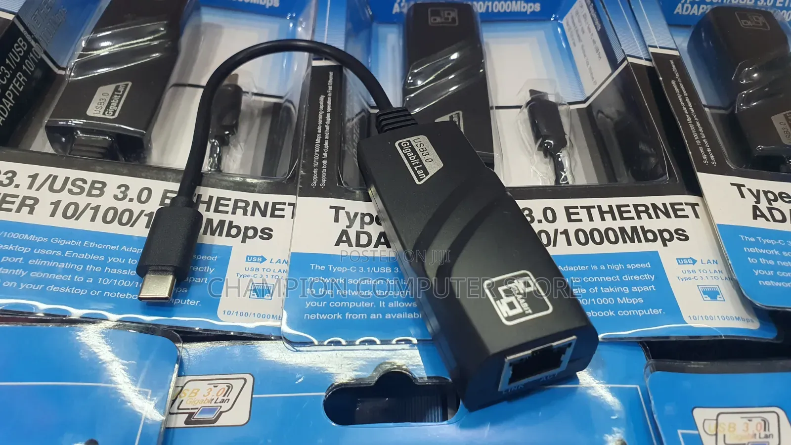 Usb-C to Rj45 Gigabit Ethernet Adapter – Usb 3.0 Rtl8153 Network Card