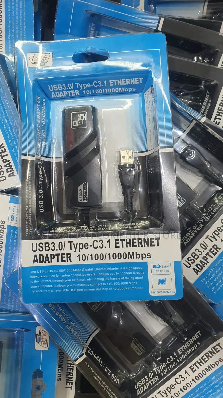 Usb 3.0 Gigabit Ethernet Lan Rj45 1000mbps Lan Network Adapter Windows