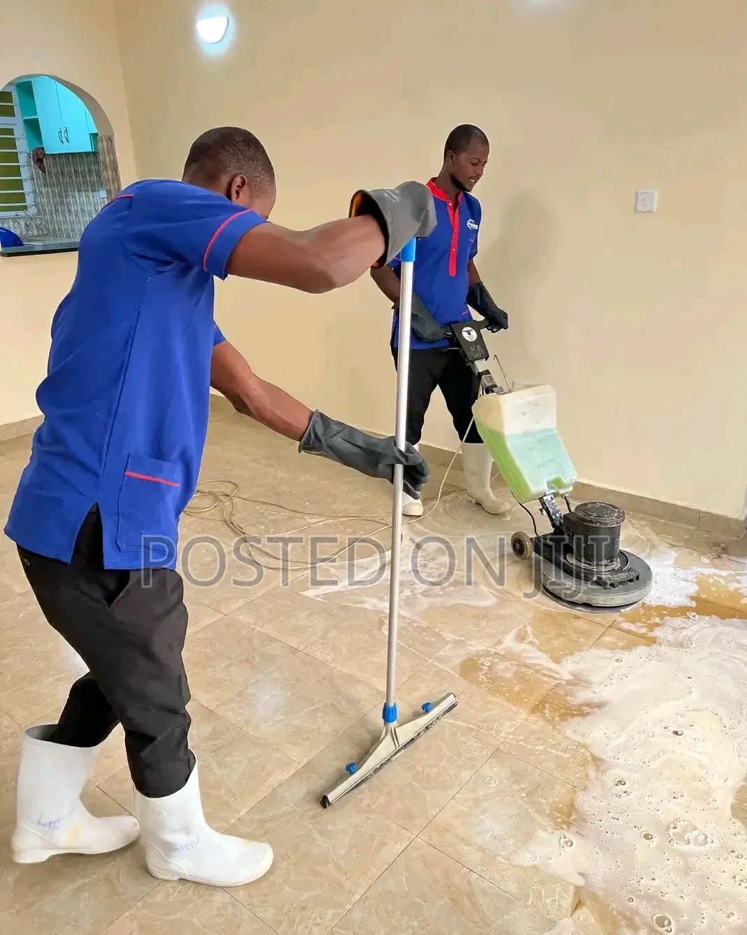 Floor Scrubbing Services