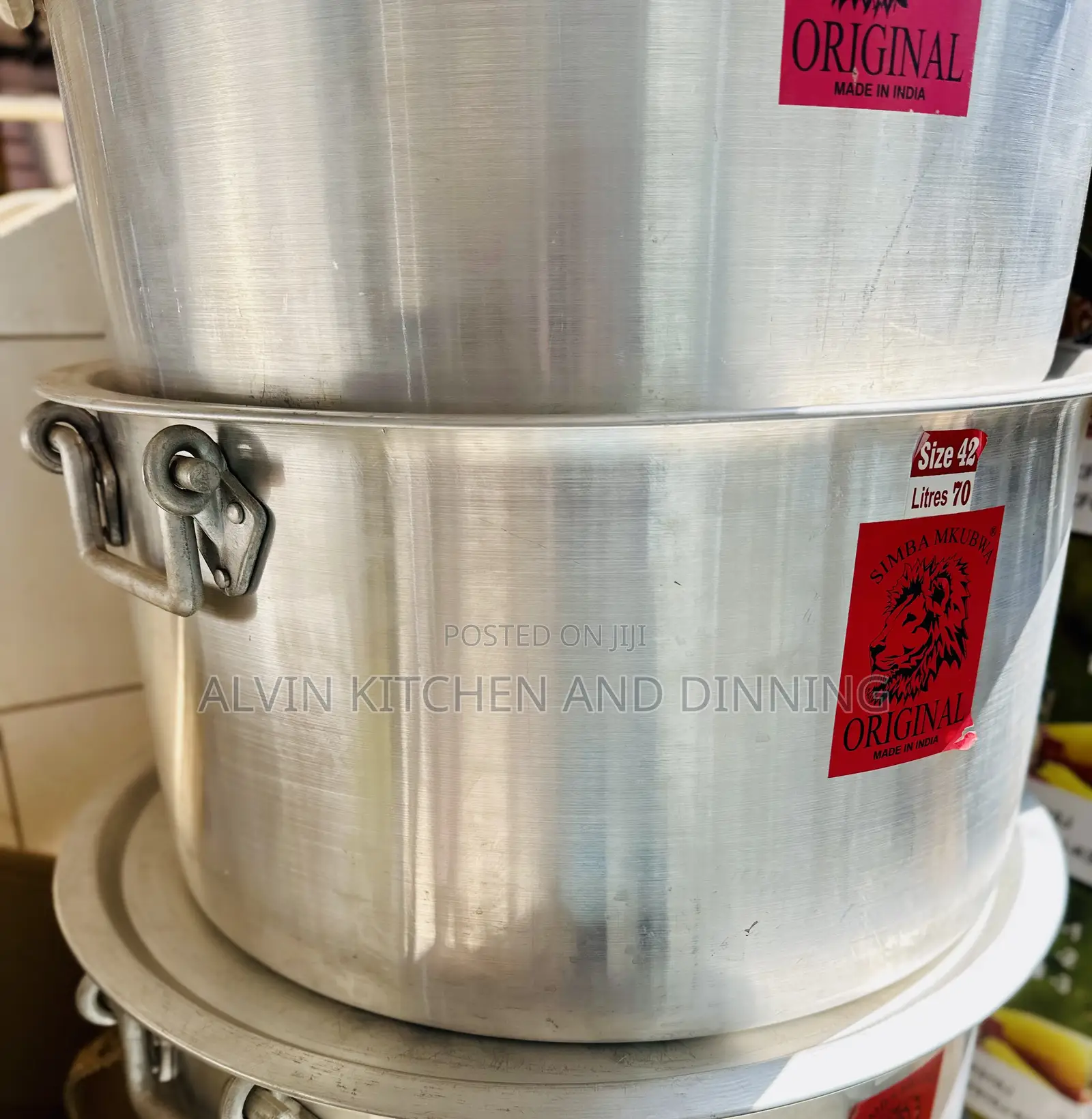 Heavy Duty Cooking Saucepans 70l