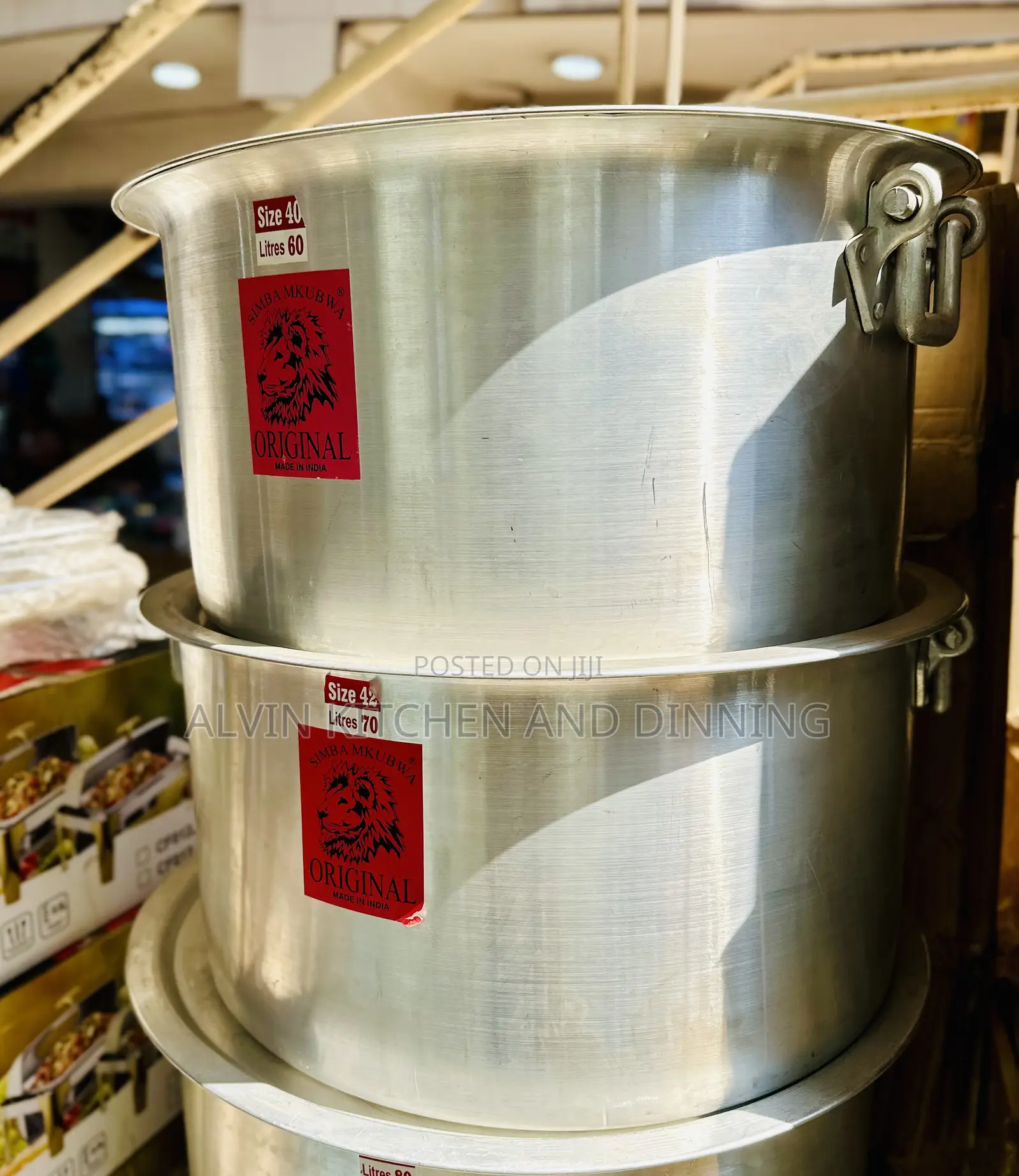 Heavy Duty Cooking Saucepans 70l