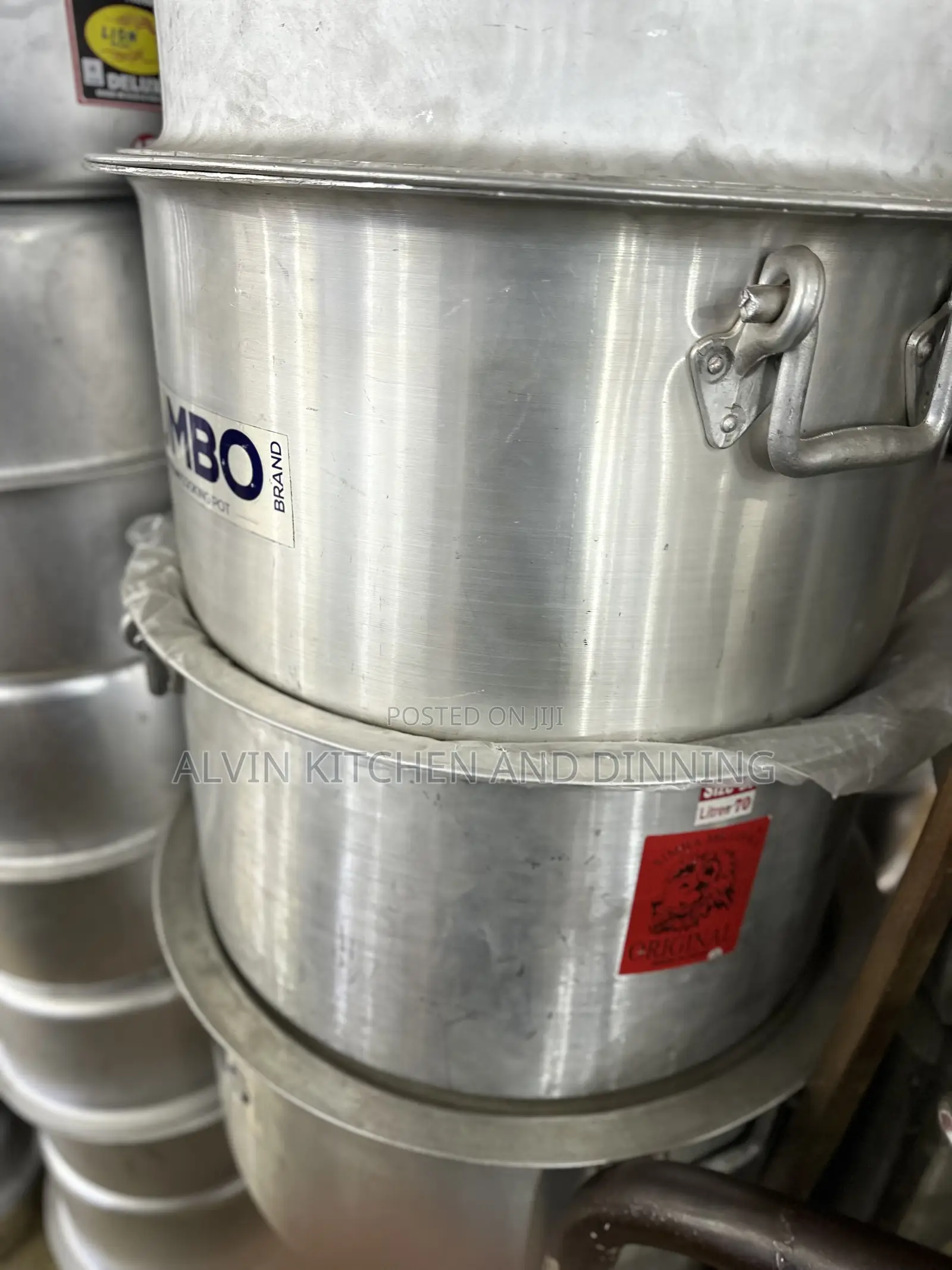 Heavy Duty Cooking Saucepans 70l