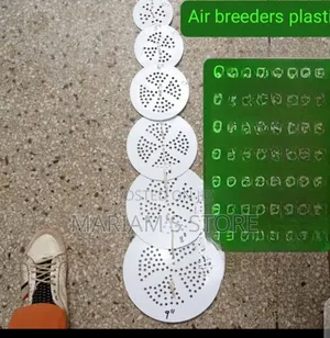Items as Plastic "Ceilling Breezers" or Ventilation Covers