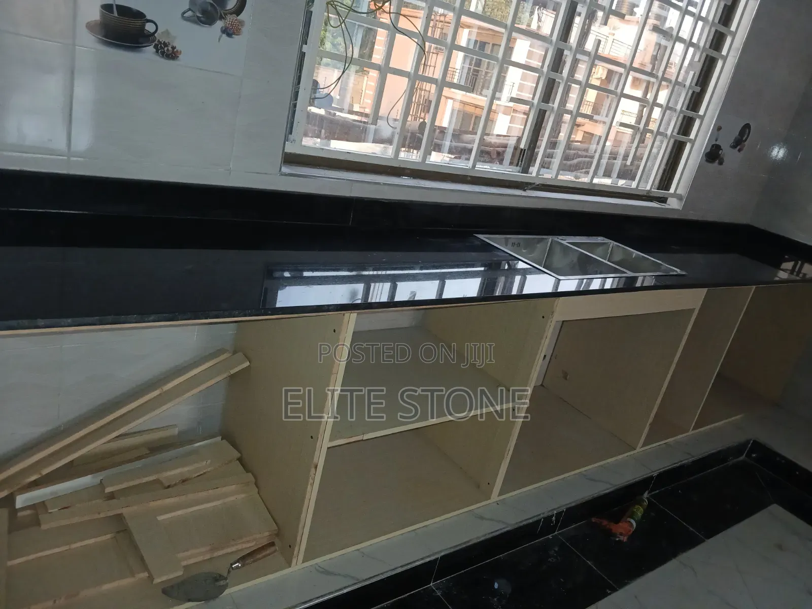 Uganda Black Granite Worktop