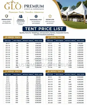 Tents And Table Hire