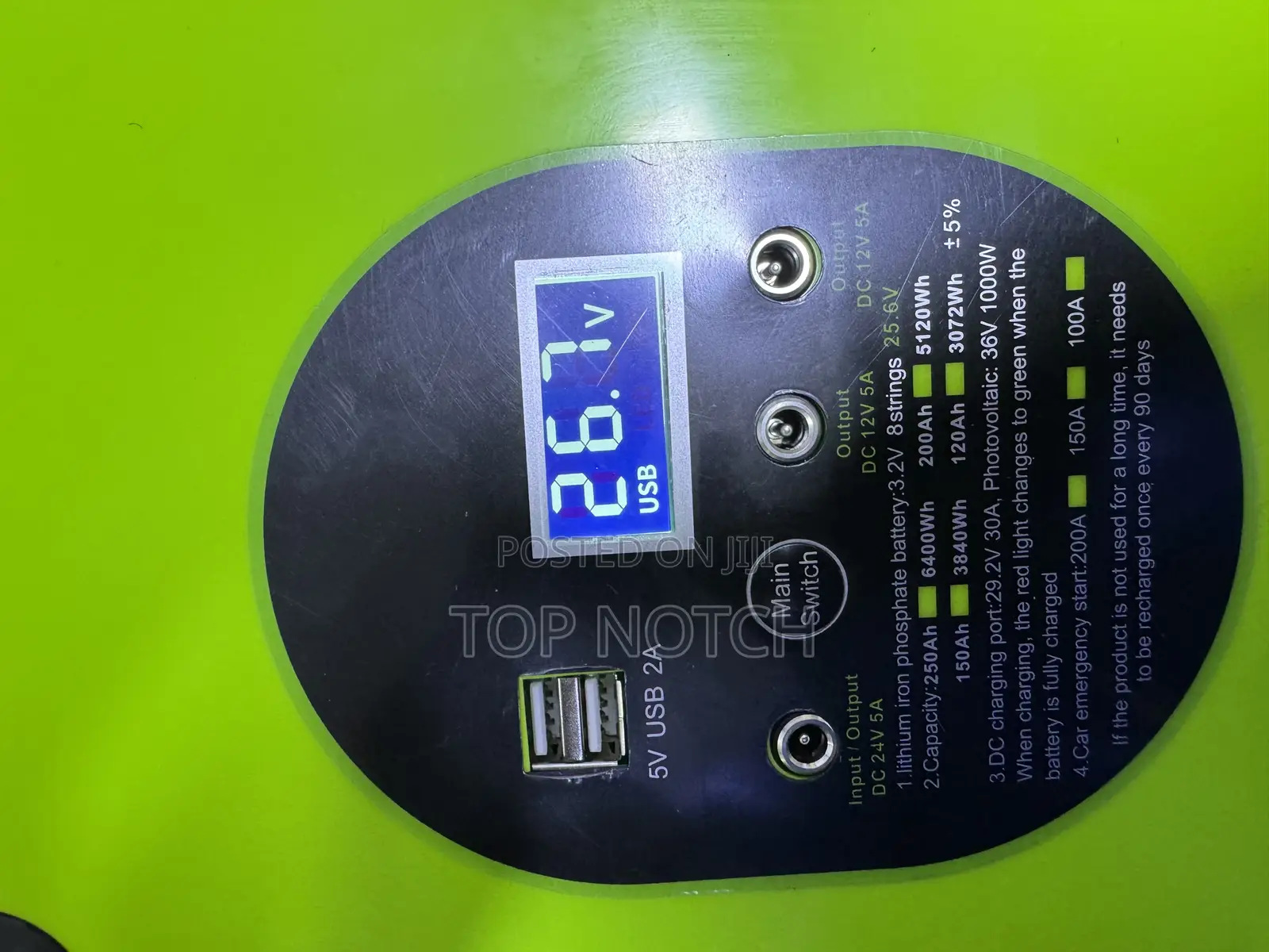 200ah/24v Lithium Battery (5kwh)