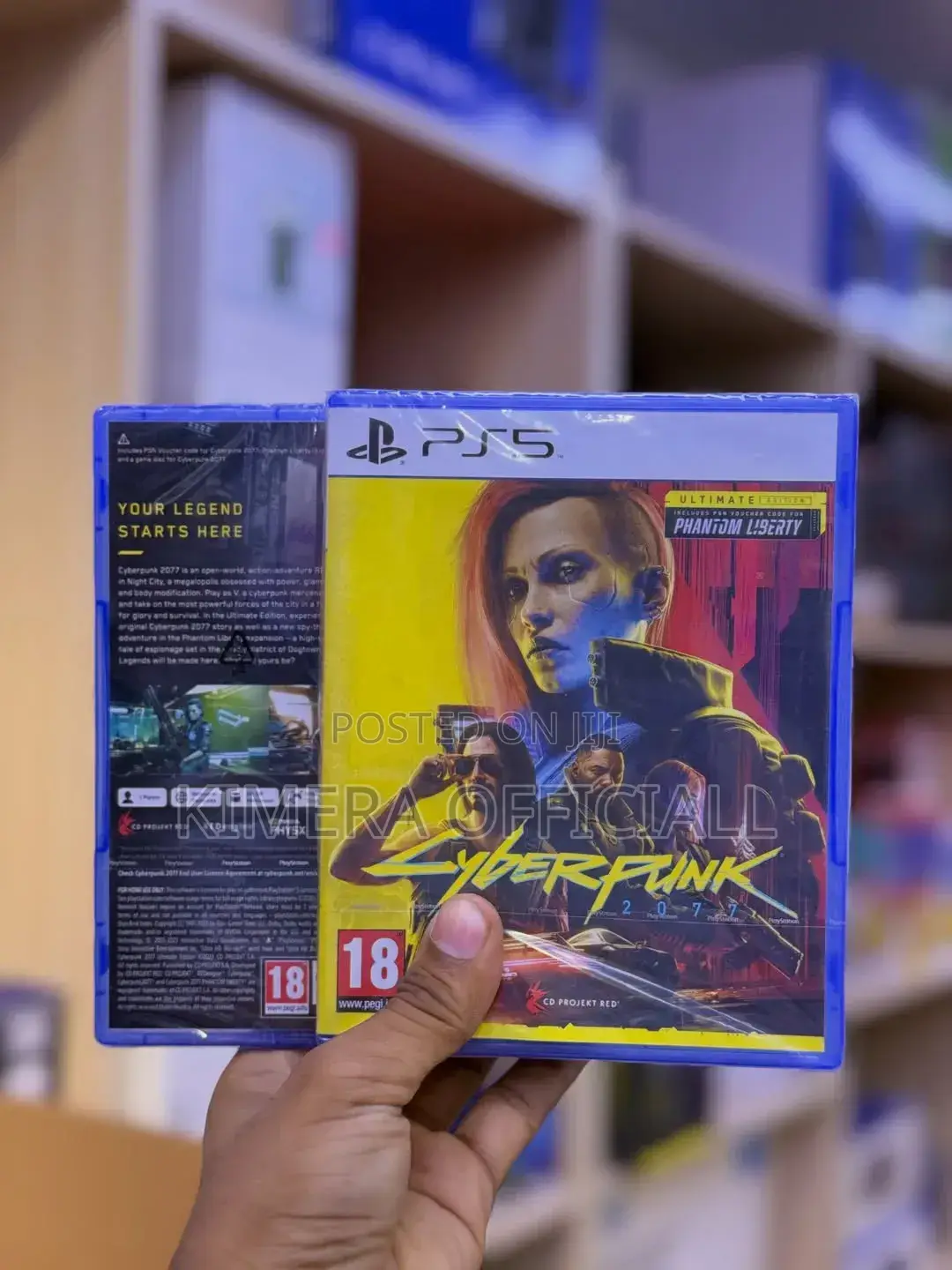 Cyberpunk Ps5 Disc Clean, Smooth, and Ready to Delete Your Social Life