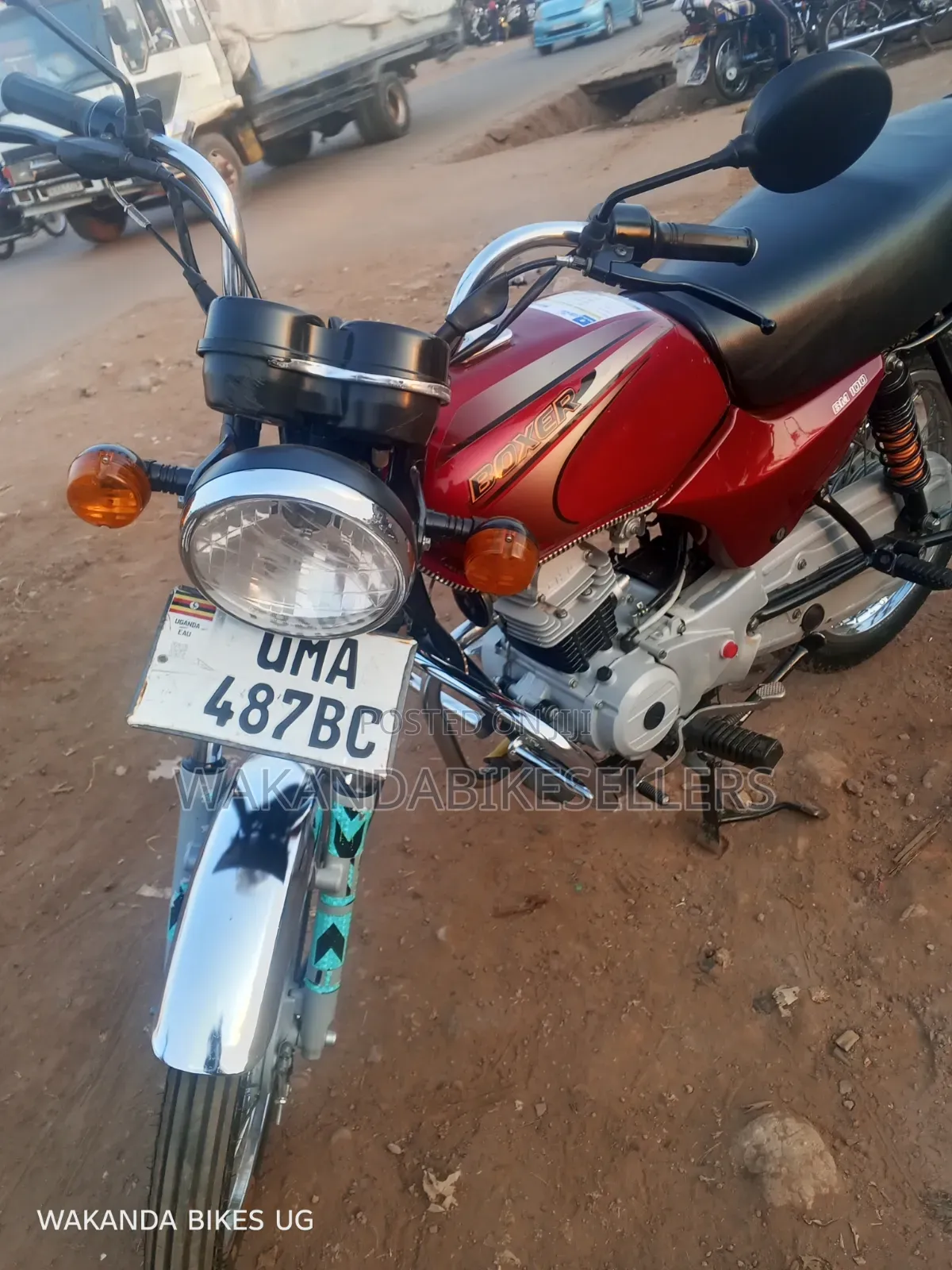Bajaj Boxer 100 2025 Red