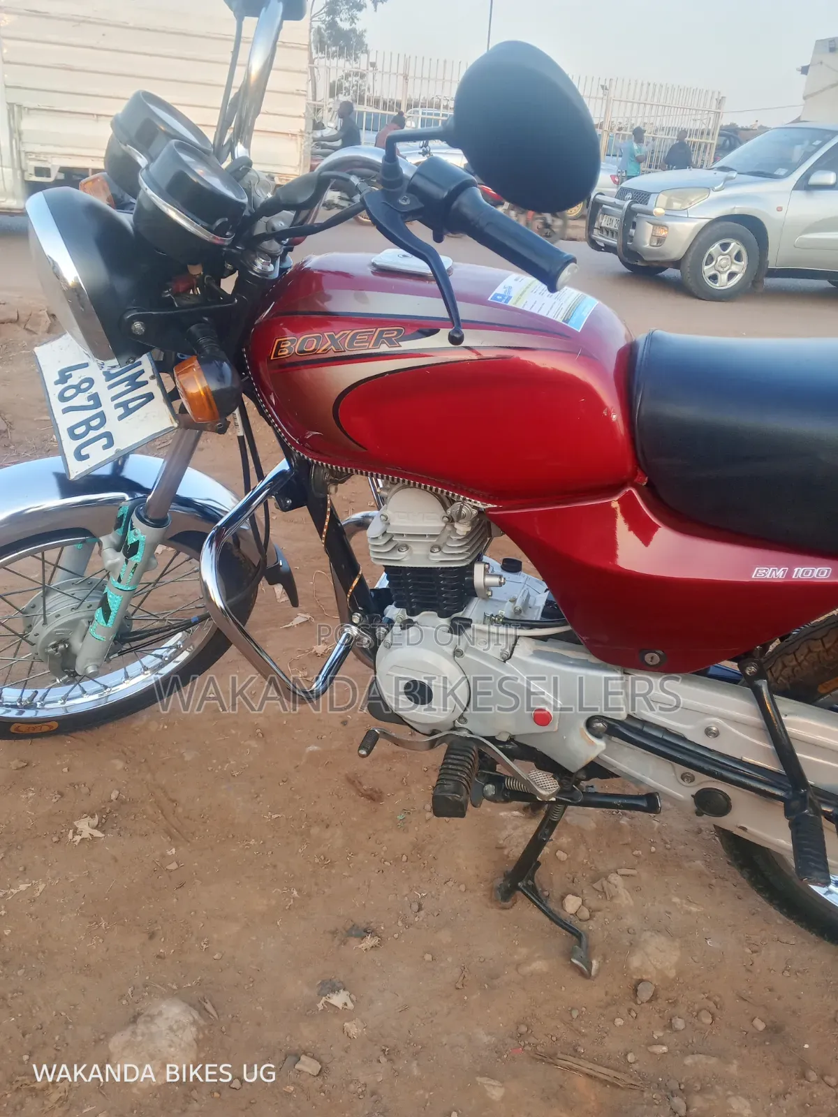 Bajaj Boxer 100 2025 Red