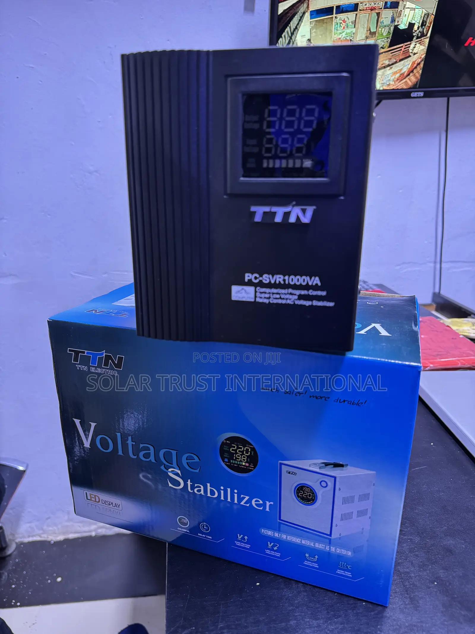 1000va Voltage Stabilizer | Protects Tvs, Fridges Electronics