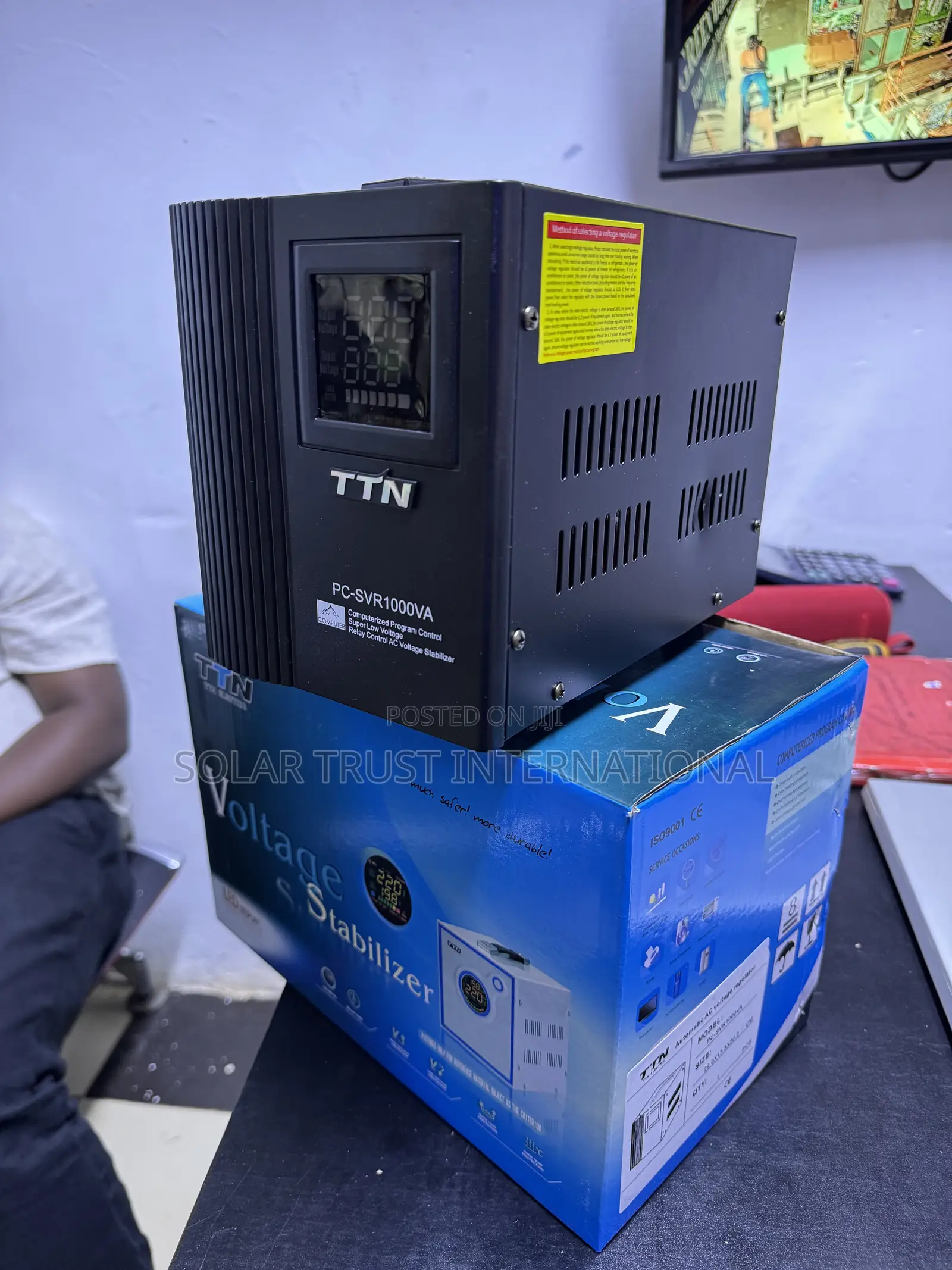 1000va Voltage Stabilizer | Protects Tvs, Fridges Electronics