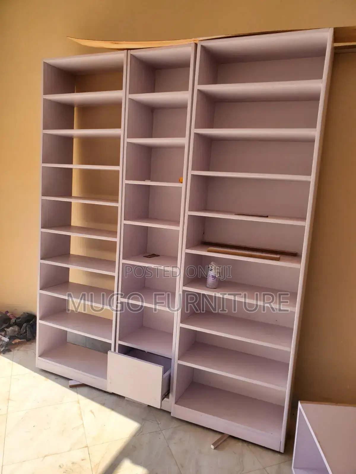 Shoe Rack Shelves, Pure White