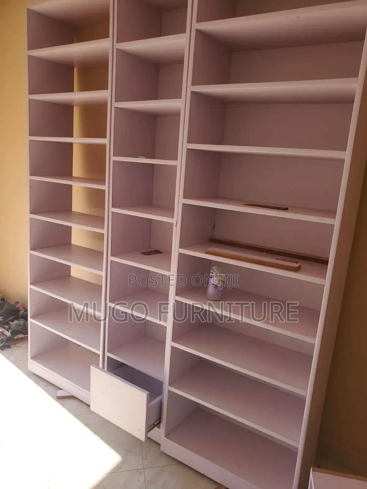 Shoe Rack Shelves, Pure White