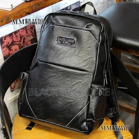 Designer Leather Backpack
