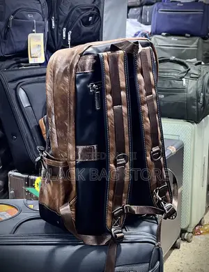 Designer Leather Backpack