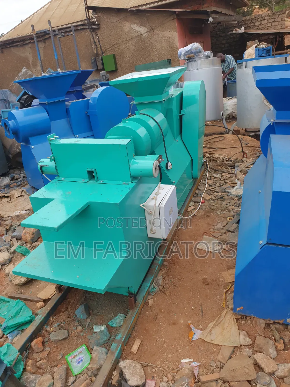 Soap Machine 600kg/Hr. 3000-4000 Bars Per Shift. Ease to Use.