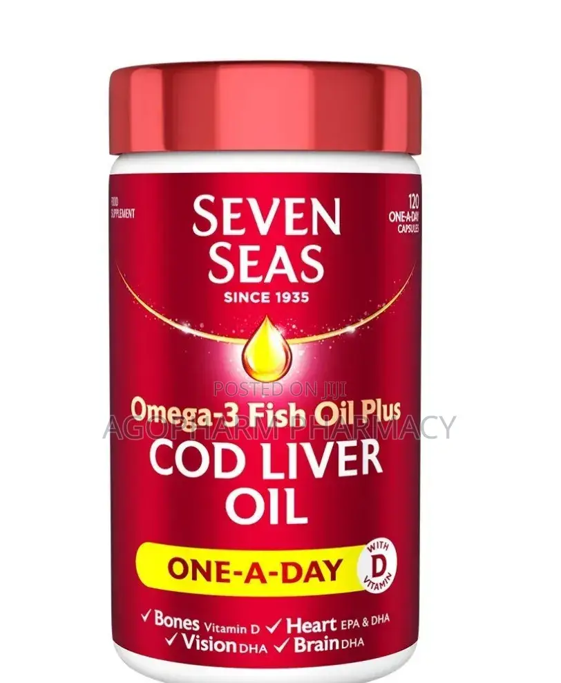 Seven Seas Omega 3 Fish Oil Plus Cod Liver Oil