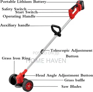 Wheeled Cordless Weed Cutter