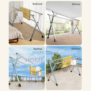 Foldable Clothes Drying Rack