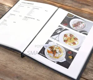 A4 Restaurant/Hotel Menu Holder