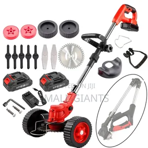3-in-1 Electric Cordless Lawn Mower and Grass Trimmer