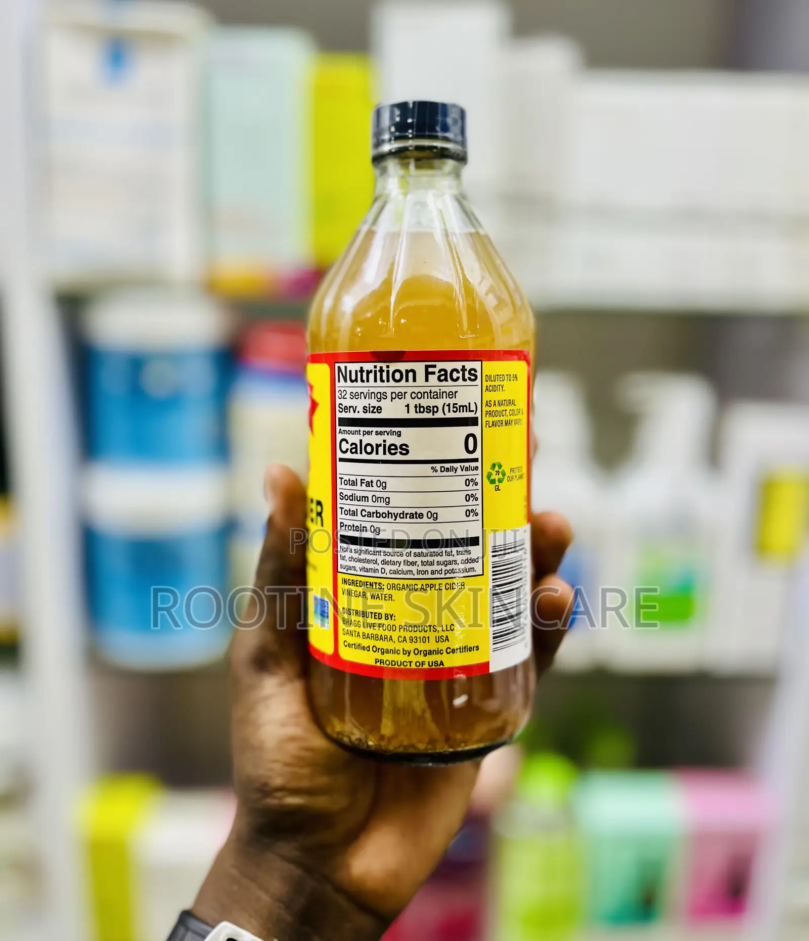 Bragg Raw Unfiltered Apple Cider Vinegar With the Mother 473mls
