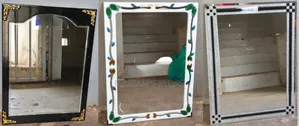 Inlaid Mirror Features Decorative Features