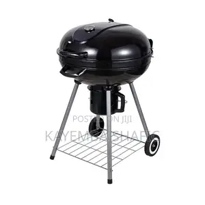 Danny Home Portable Kettle Charcoal Barbecue Grill With Wheels