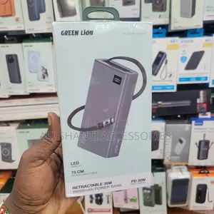 35w Retractable 20000mah Power Bank