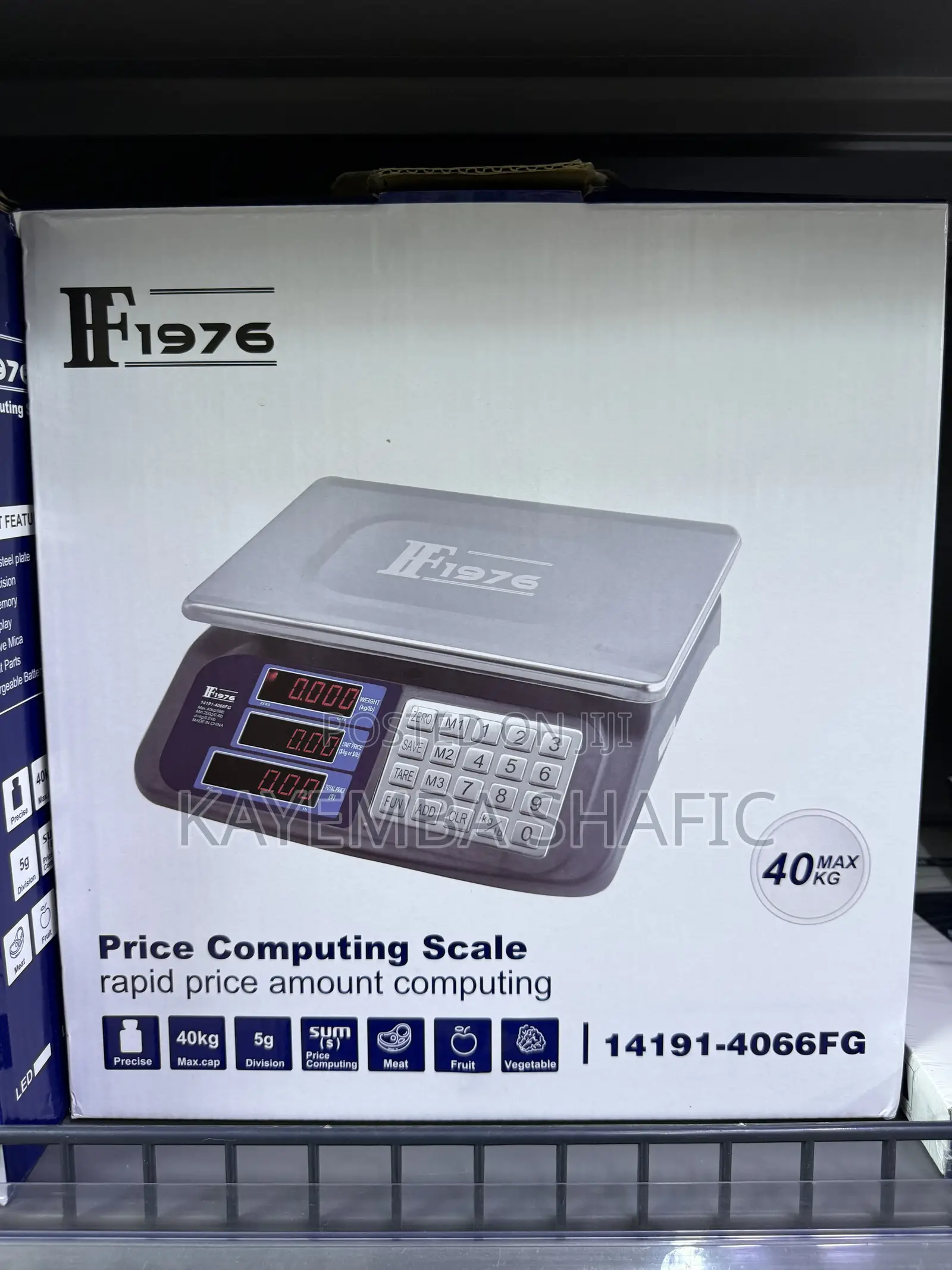 F1976 Digital Price Computing Scale (40kg Max / 5g Division)