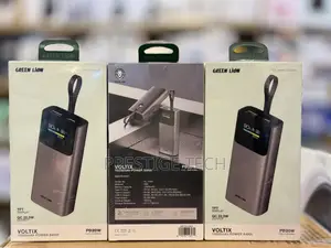 Green Lion Voltix Power Bank 10000mah Pd20w With Type C Cable Strap