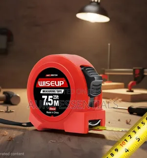 Wiseup Measuring Steel Tape 7.5mx25mm